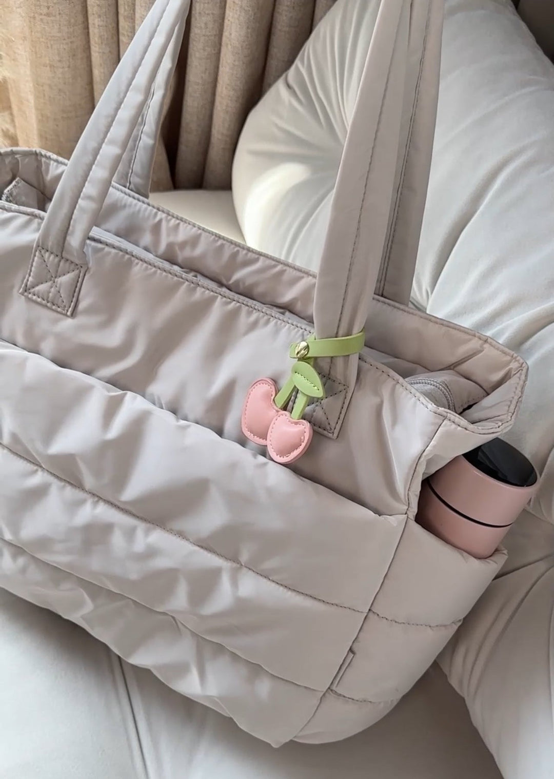 Thea – The Soft Quilted Shoulder Bag for Light, Effortless Days