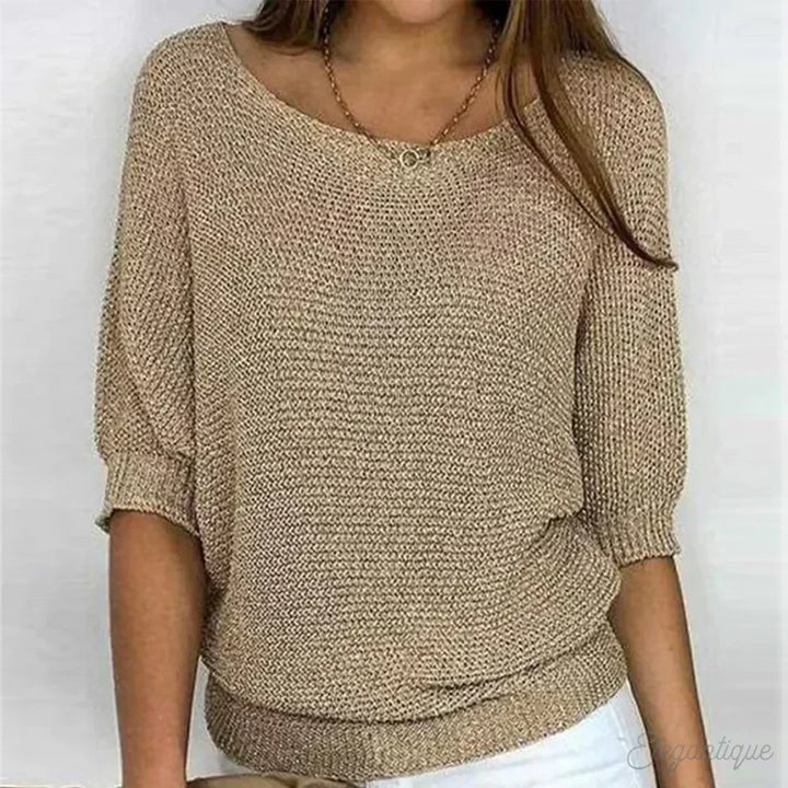 Nadya - Cozy Loose Knit Sweater