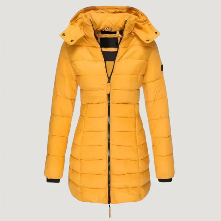 Laurence – Chic Comfort for Cold Canadian Days in the Noelle Coat