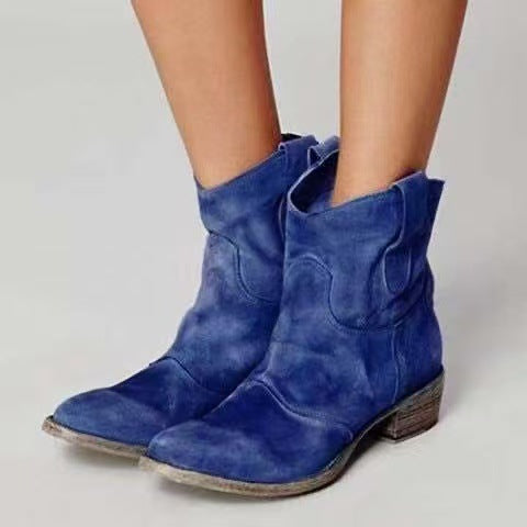 Leila – Comfortable Suede Ankle Boots