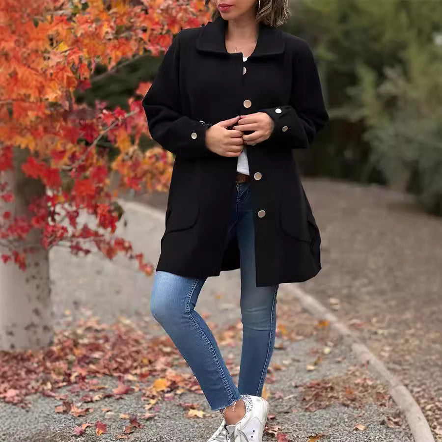 Erin – A Polished Classic Coat for Cosy Moments