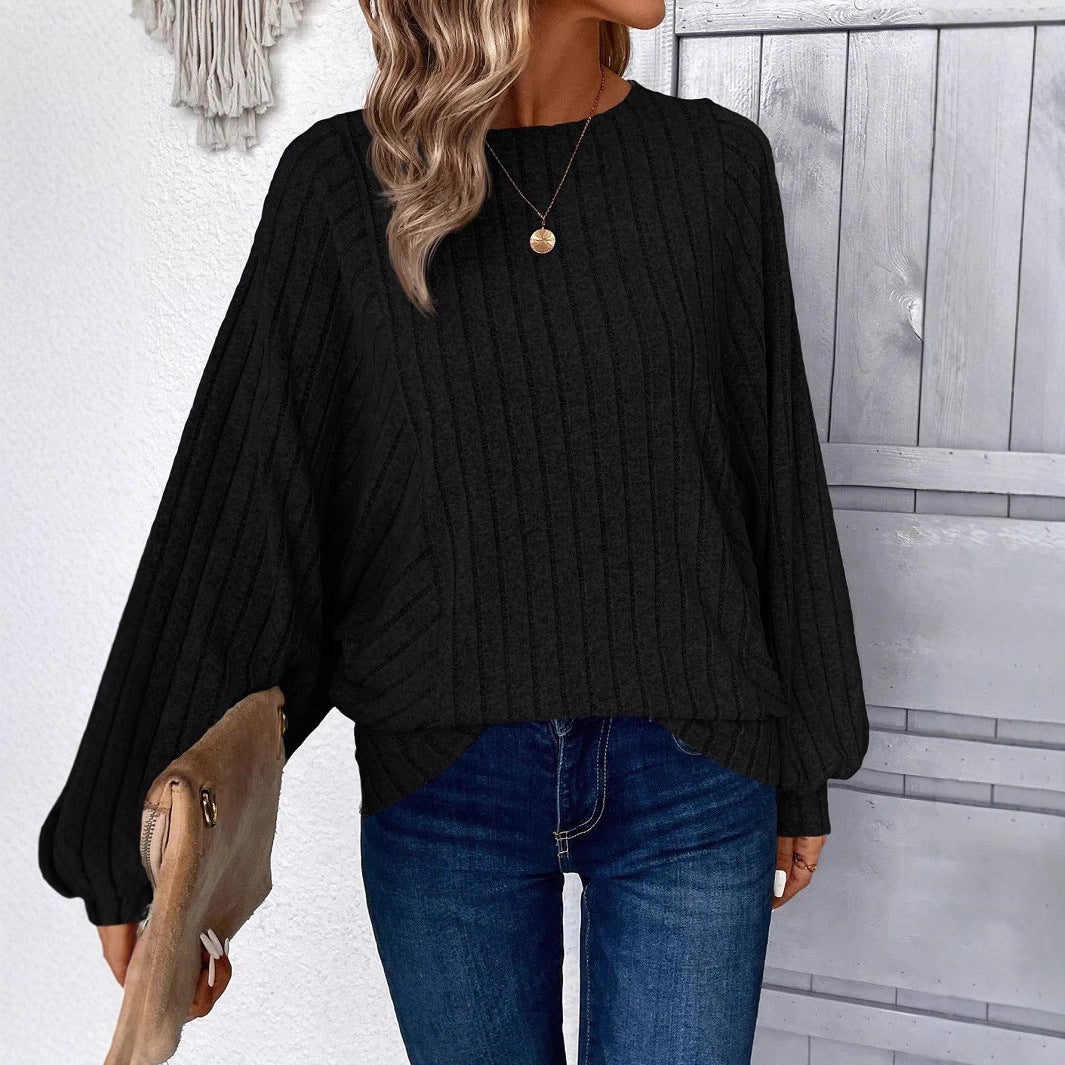 Shania – Relaxed Sophistication Long Sleeve Blouse