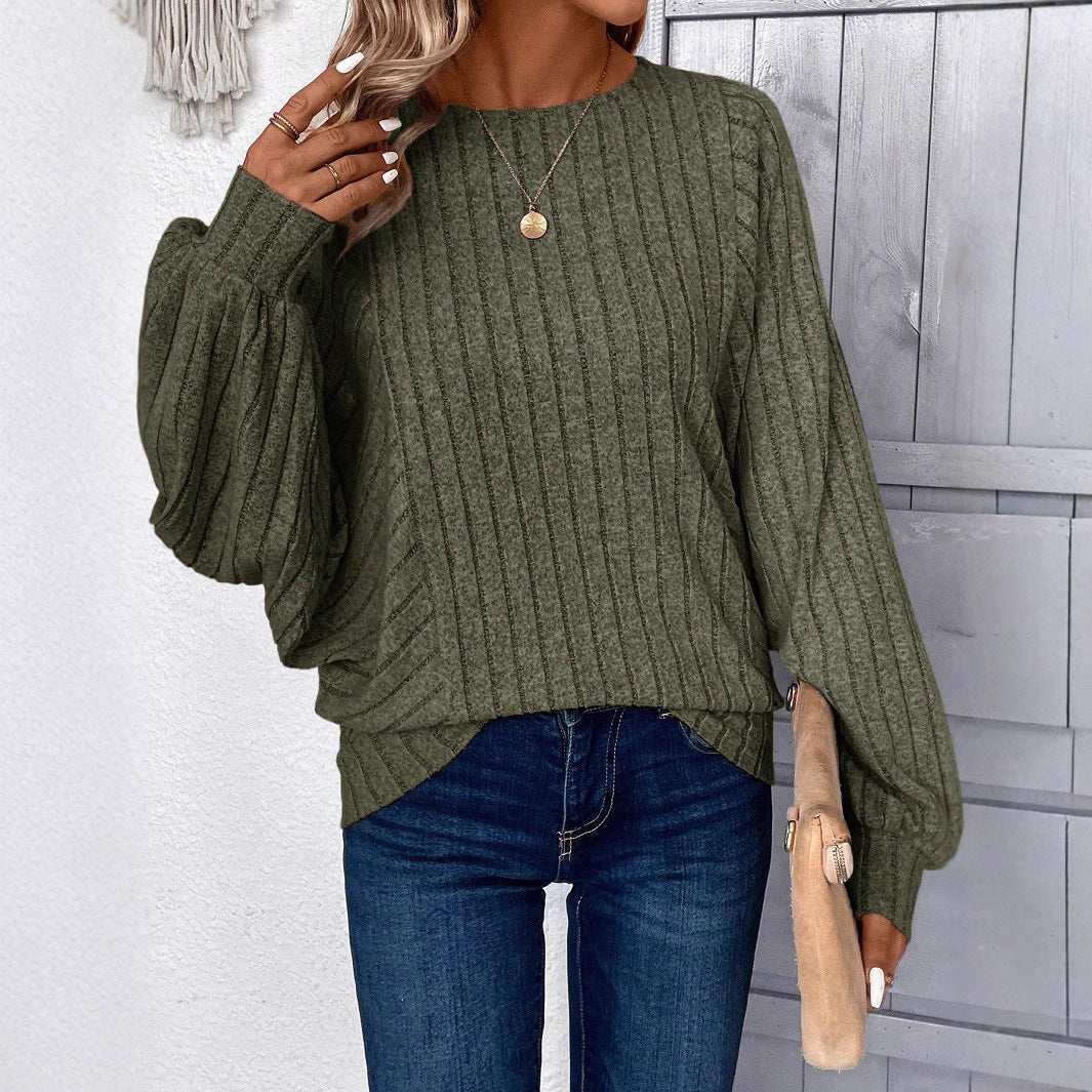 Shania – Relaxed Sophistication Long Sleeve Blouse