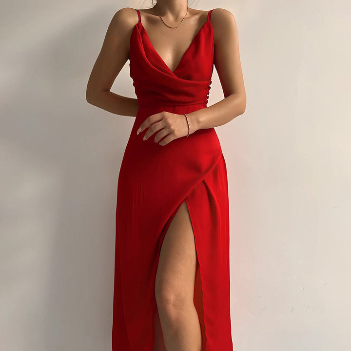 Harper – Timeless Strapless Evening Maxi Dress