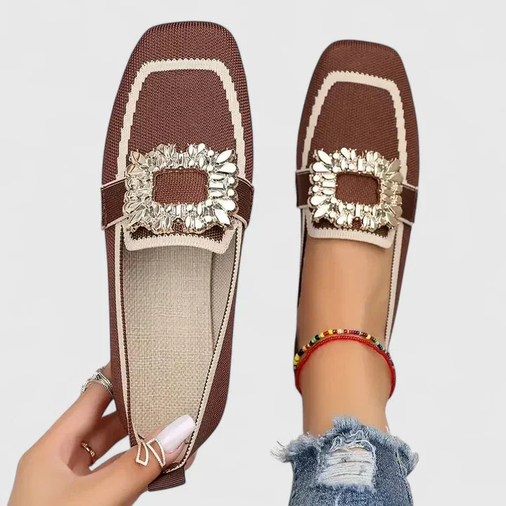 Piper – Orthopaedic Loafers with Sparkle & All-Day Ease