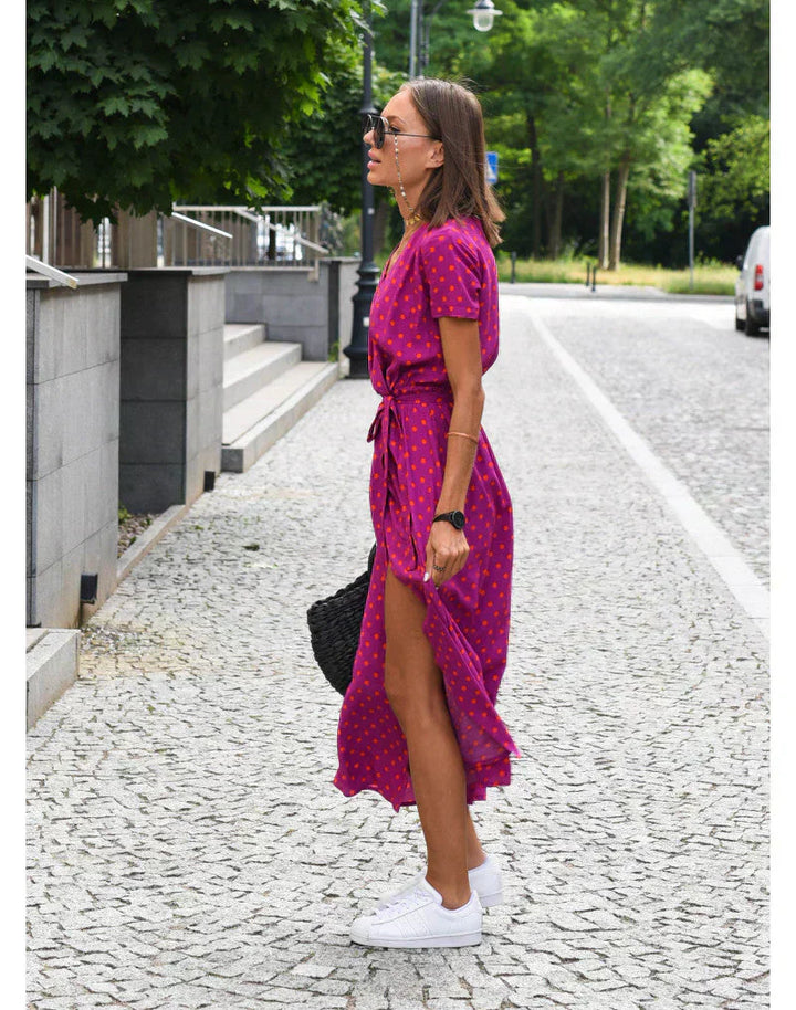 Marguerite – Confidence V-Neck Midi Dress