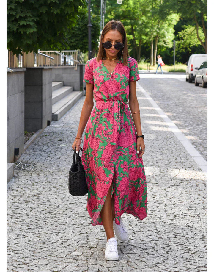 Marguerite – Confidence V-Neck Midi Dress