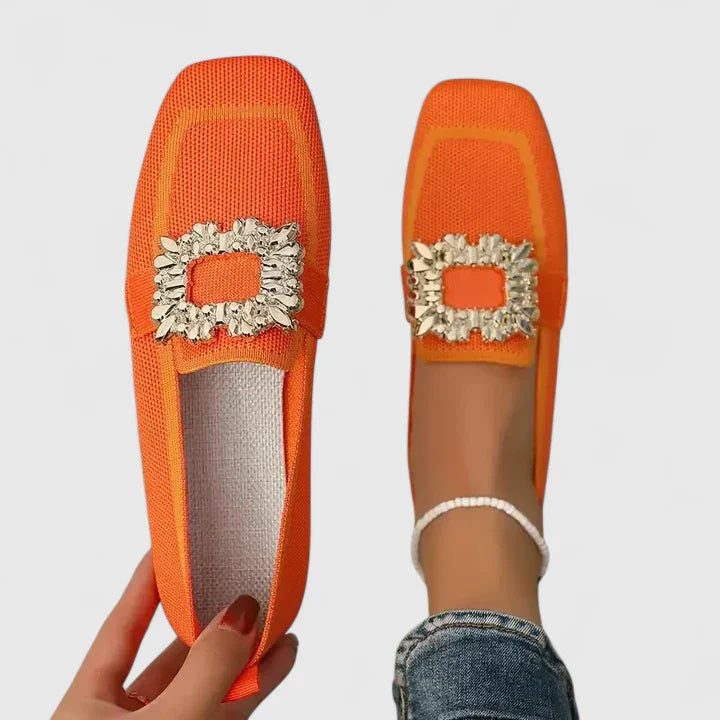 Piper – Orthopaedic Loafers with Sparkle & All-Day Ease