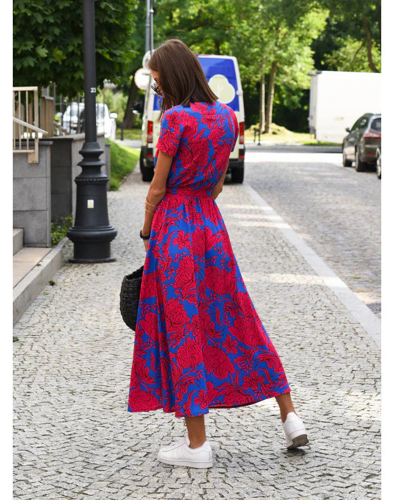 Marguerite – Confidence V-Neck Midi Dress