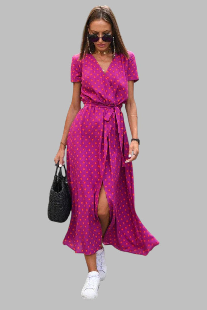 Marguerite – Confidence V-Neck Midi Dress