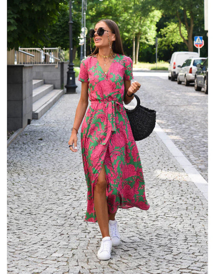 Marguerite – Confidence V-Neck Midi Dress