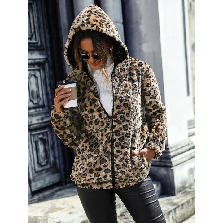 Michelle - Cozy Leopard Jacket