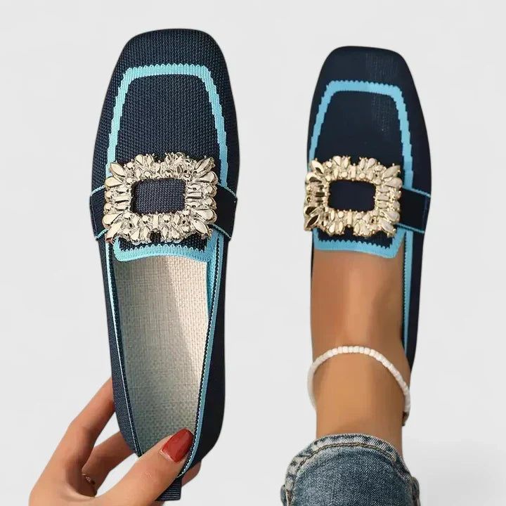 Piper – Orthopaedic Loafers with Sparkle & All-Day Ease