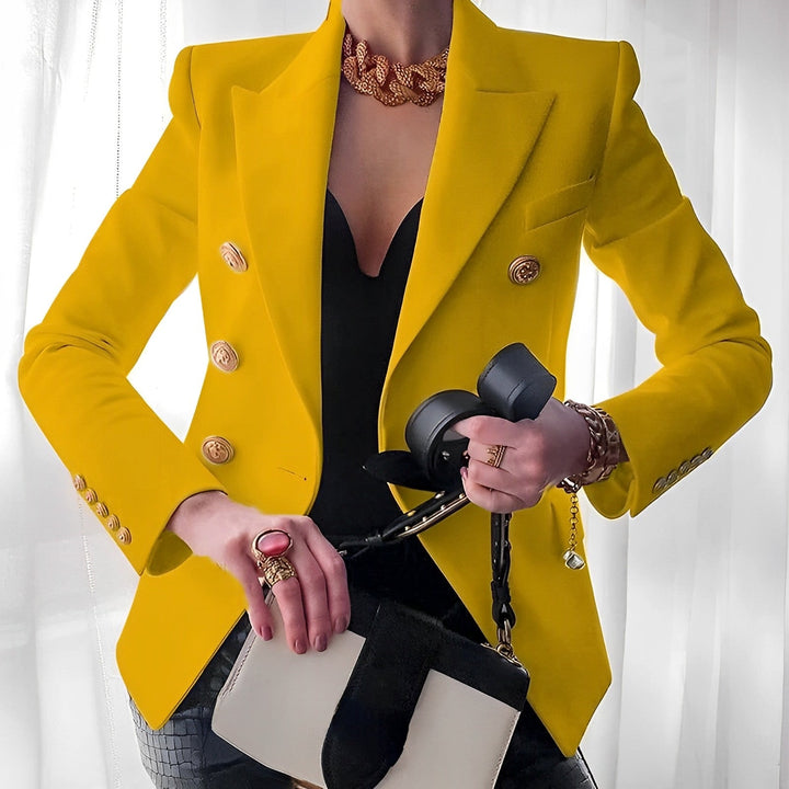 Sarvella - Double-Breasted Blazer