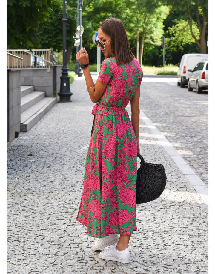 Marguerite – Confidence V-Neck Midi Dress