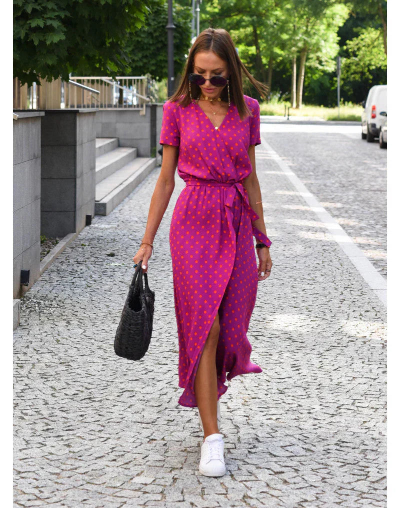 Marguerite – Confidence V-Neck Midi Dress