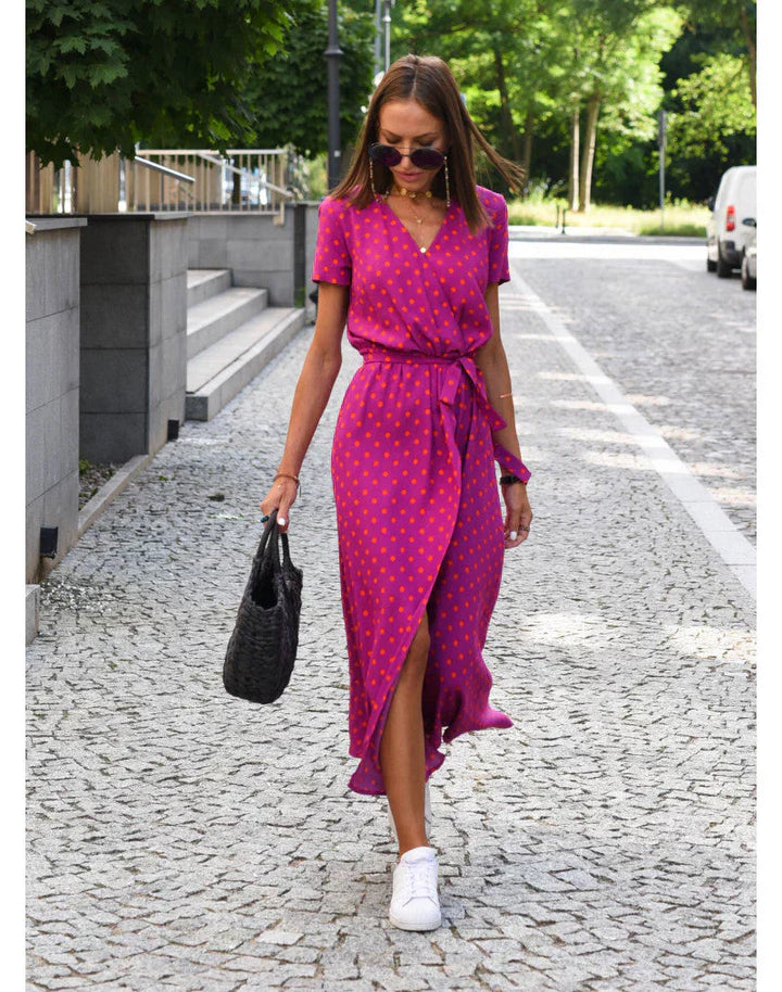 Marguerite – Confidence V-Neck Midi Dress