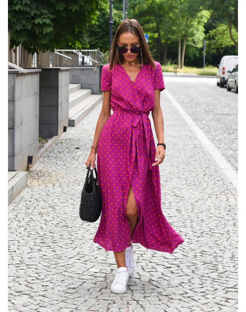 Marguerite – Confidence V-Neck Midi Dress