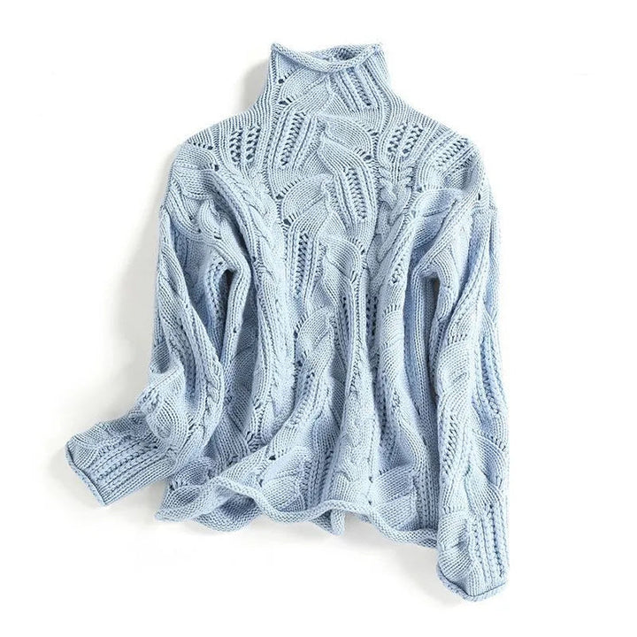 Brielle – The Cable-Knit Sweater That Wraps You in Effortless Elegance
