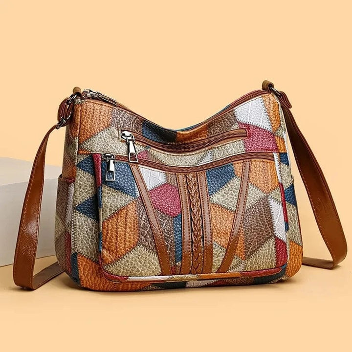 Lucia – Mosaic Leather Handbag of Colour, Craft, and Confidence