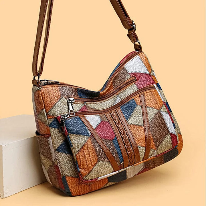 Lucia – Mosaic Leather Handbag of Colour, Craft, and Confidence