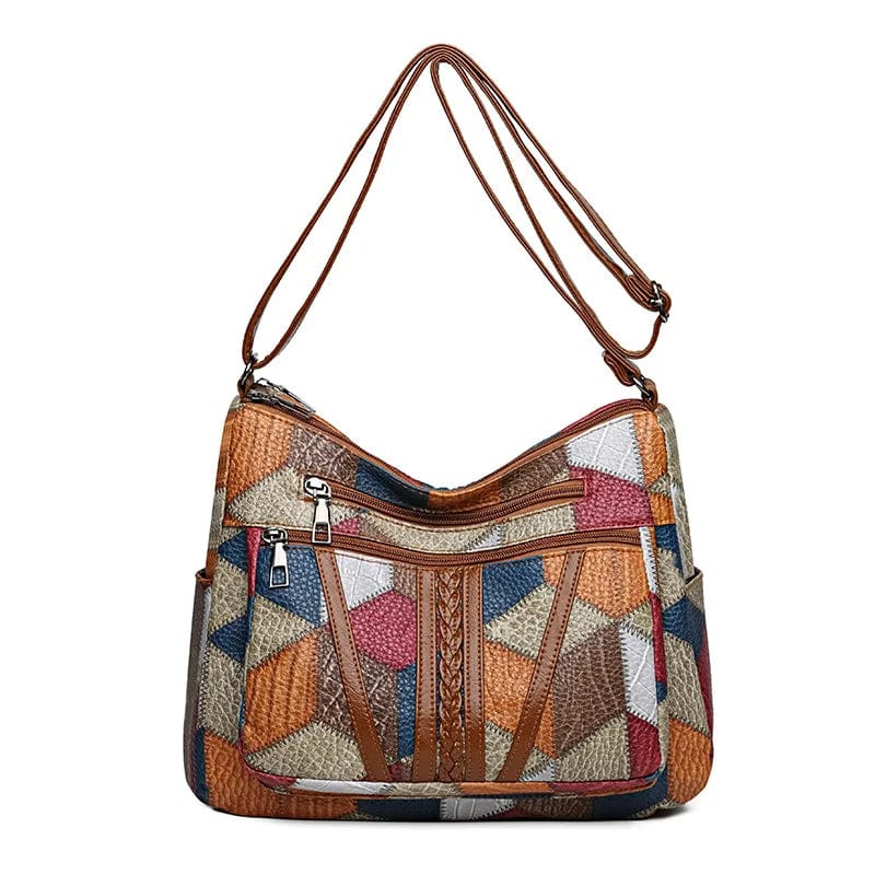 Lucia – Mosaic Leather Handbag of Colour, Craft, and Confidence