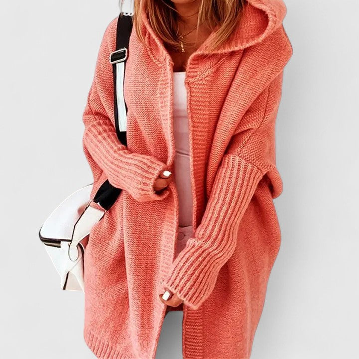 Jane – Cozy Hooded Cardigan for Effortless Everyday Elegance