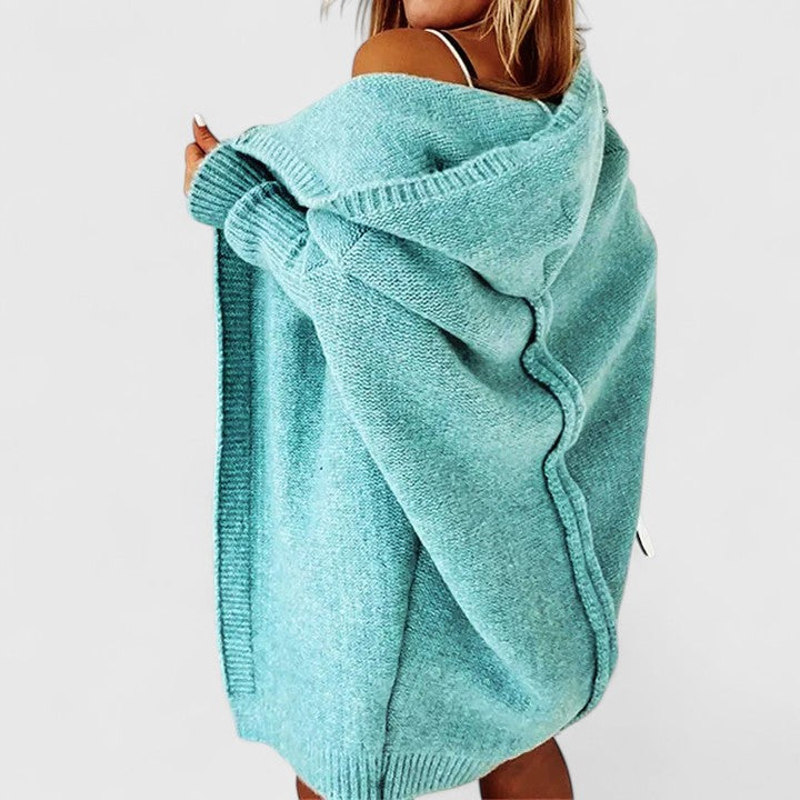 Jane – Cozy Hooded Cardigan for Effortless Everyday Elegance