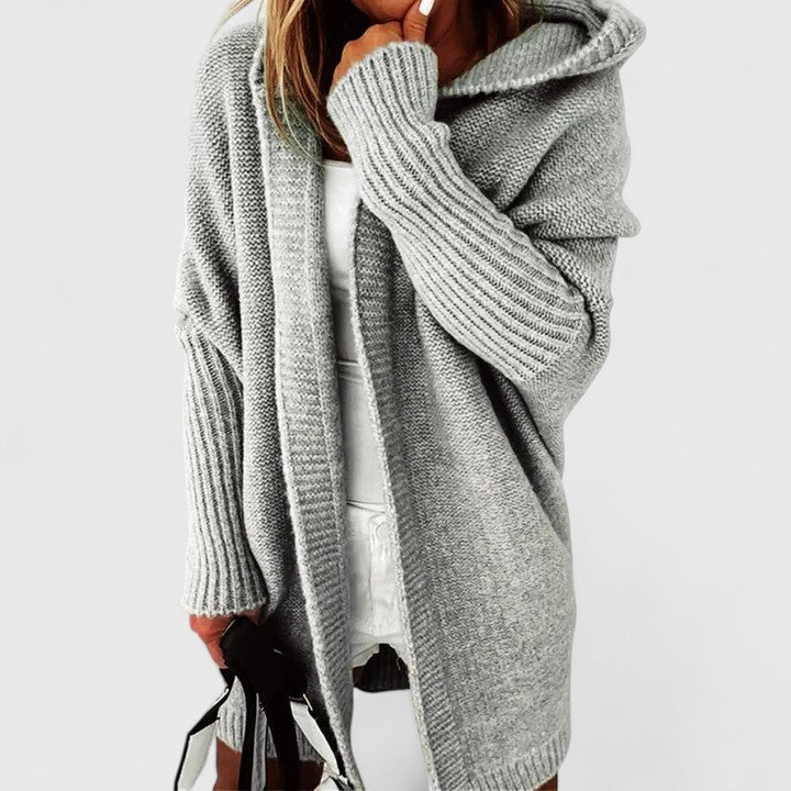 Jane – Cozy Hooded Cardigan for Effortless Everyday Elegance