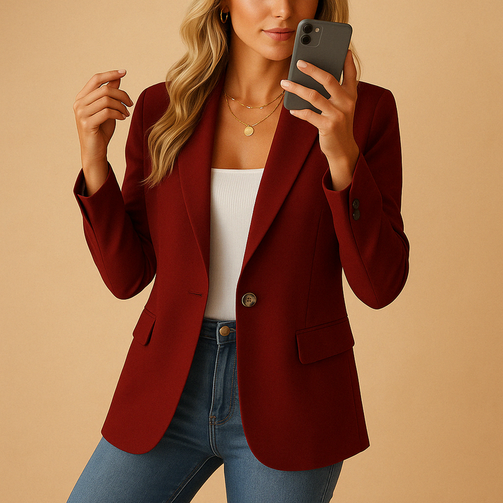 Claire – Elegante Stretch Blazer: The Confidence You Can Wear Every Day