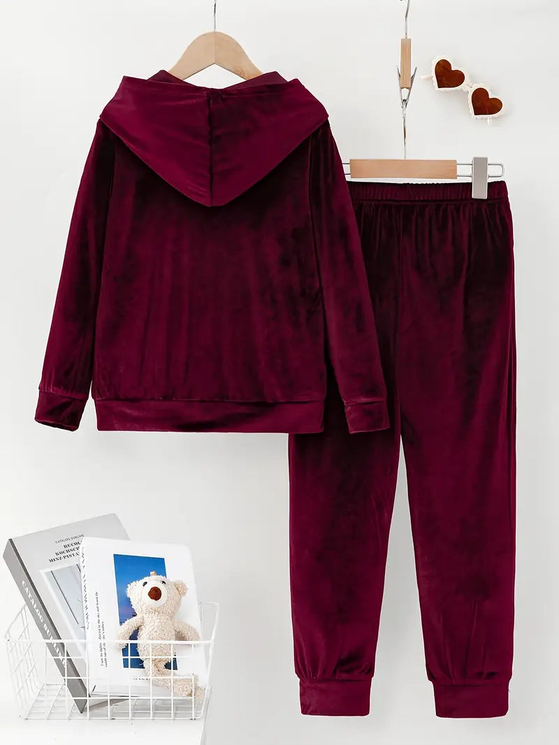 Élise – Plush Velvet Lounge Set for Effortless Everyday Elegance