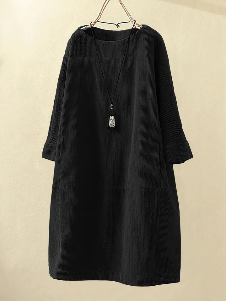 Bonnie – Classic Corduroy Tunic Dress