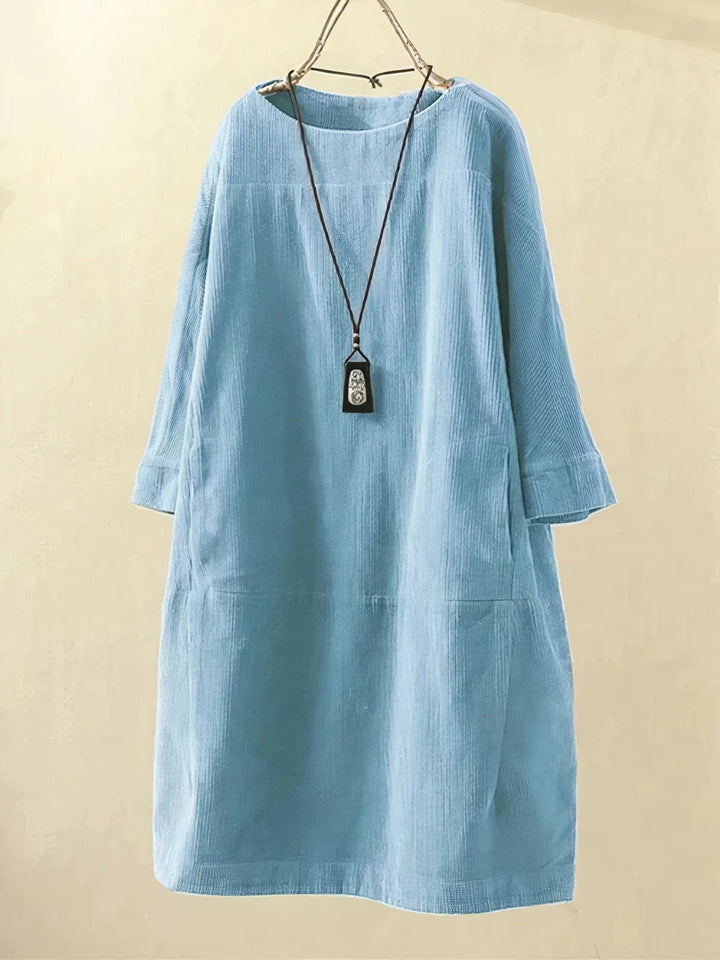 Bonnie – Classic Corduroy Tunic Dress