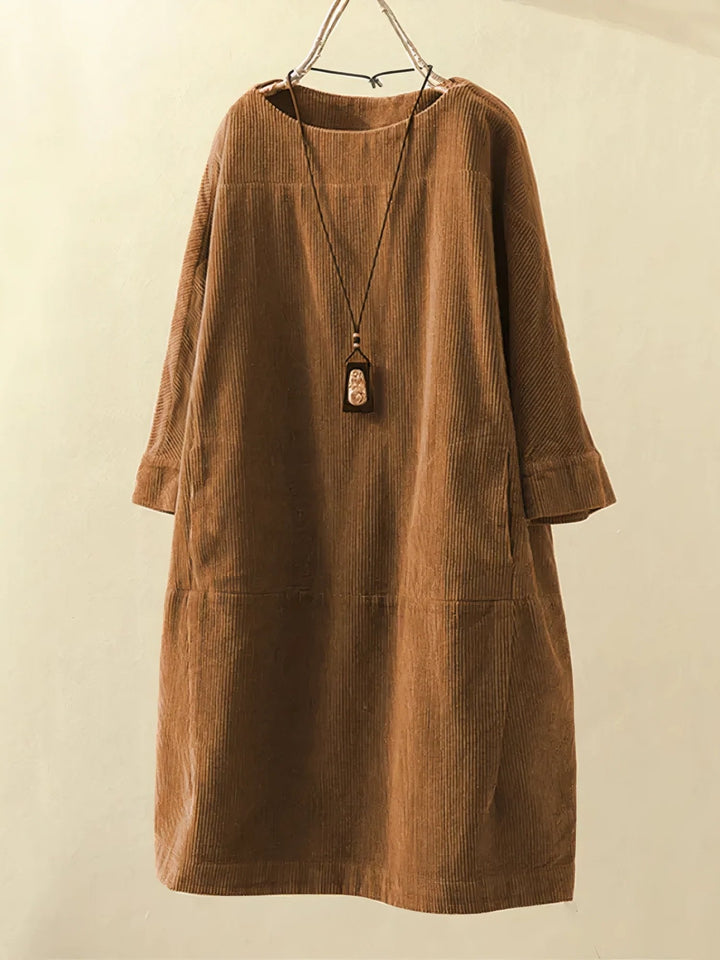 Bonnie – Classic Corduroy Tunic Dress