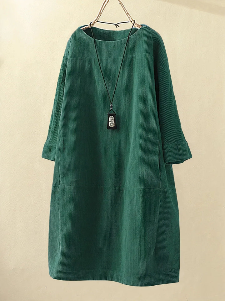 Bonnie – Classic Corduroy Tunic Dress