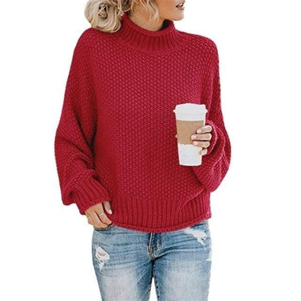 Elizabeth – Loose Knit Pullover Sweater
