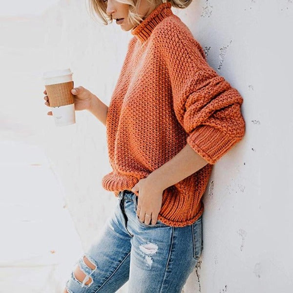 Elizabeth – Loose Knit Pullover Sweater