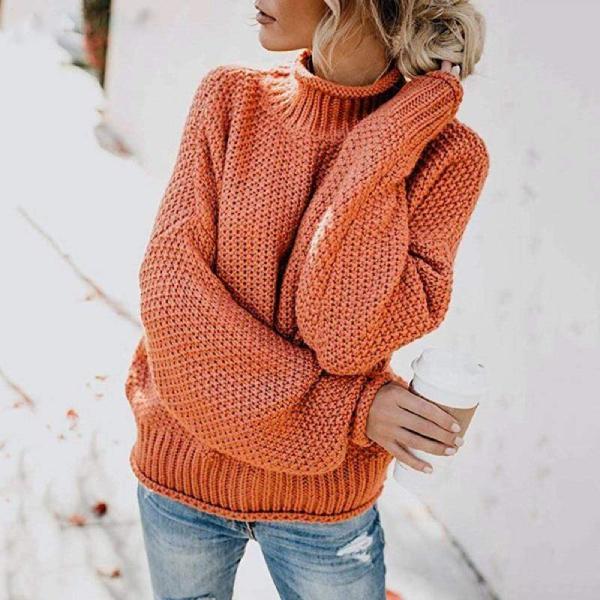 Elizabeth – Loose Knit Pullover Sweater