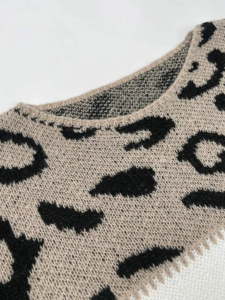Chelsea – Stylish Leopard Sweater