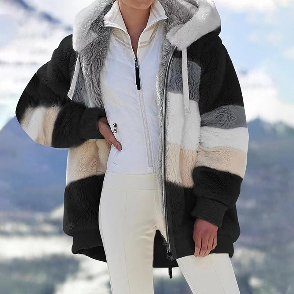 Lauren – The Plush Sherpa Coat That Wraps You in Winter Warmth