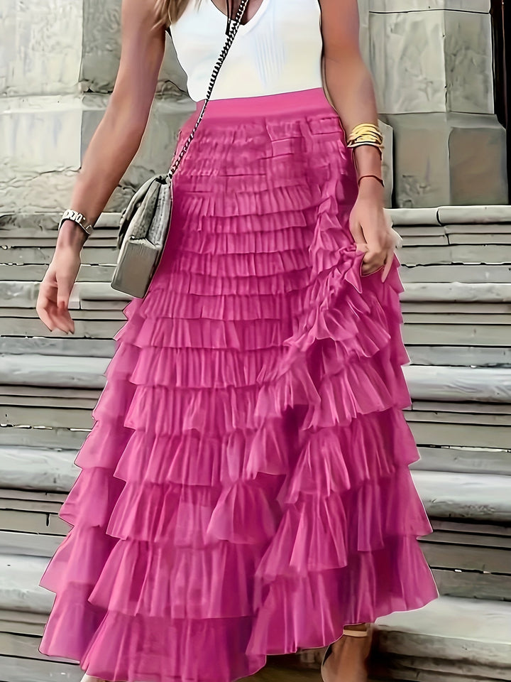 Shanty - Plus Size Coloured Skirt