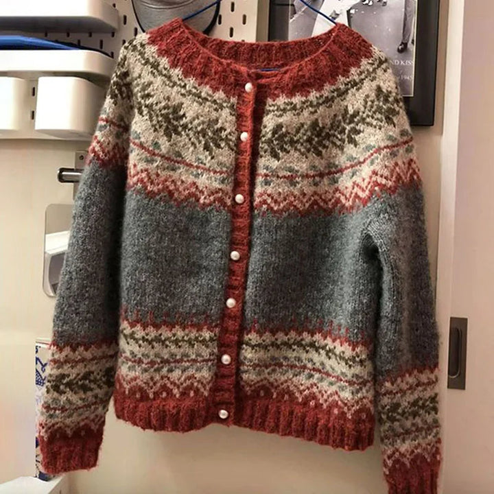 Pauline – Heritage Knit Icelandic Cardigan