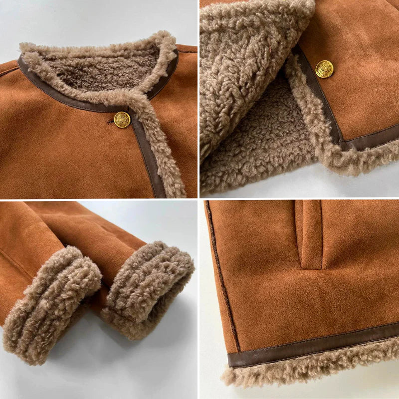 Georgia – Cozy Buttoned Jacket with Timeless Charm