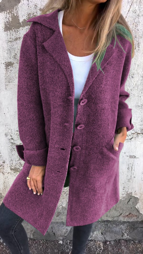Candace – Effortless Elegance Long Blazer Coat