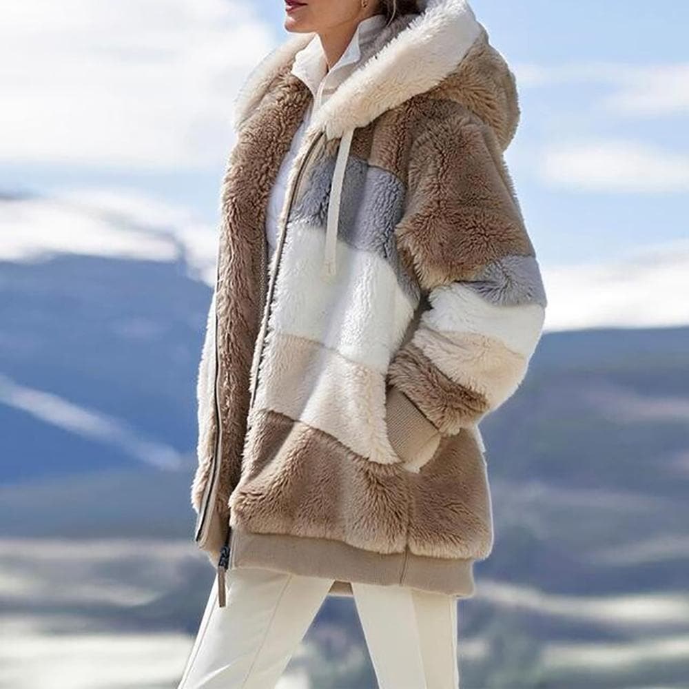 Lauren – The Plush Sherpa Coat That Wraps You in Winter Warmth