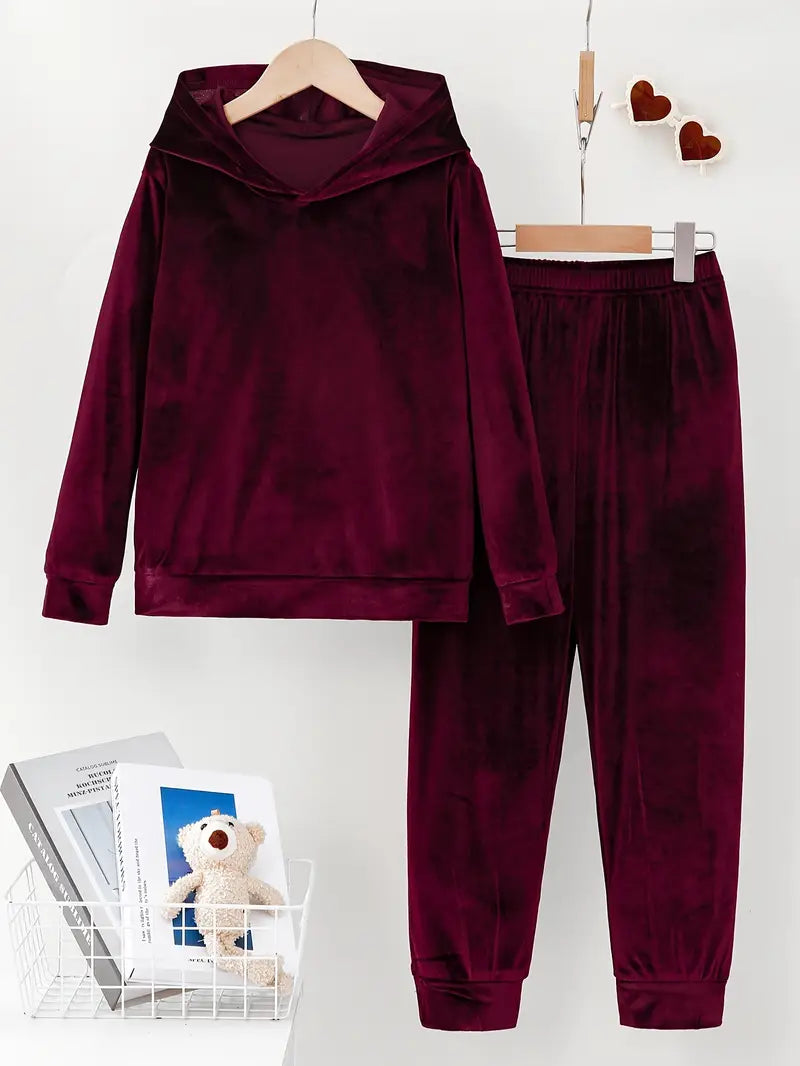 Élise – Plush Velvet Lounge Set for Effortless Everyday Elegance