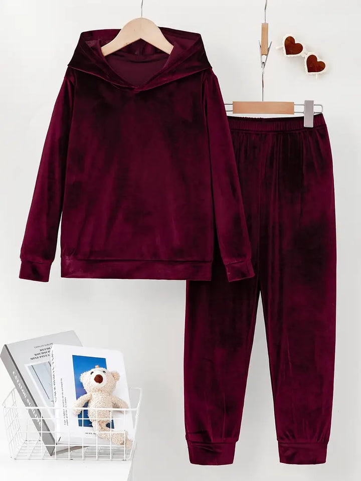 Élise – Plush Velvet Lounge Set for Effortless Everyday Elegance