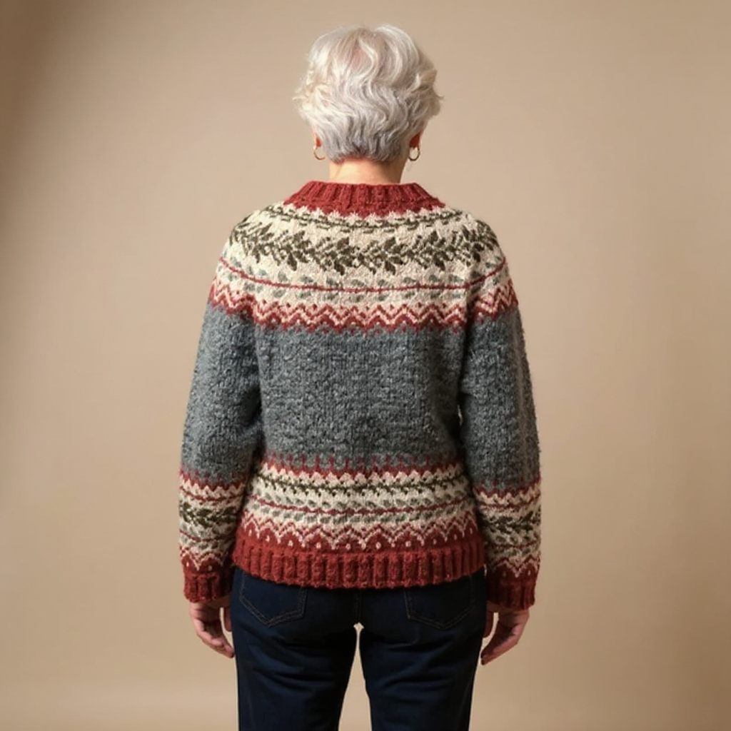 Pauline – Heritage Knit Icelandic Cardigan