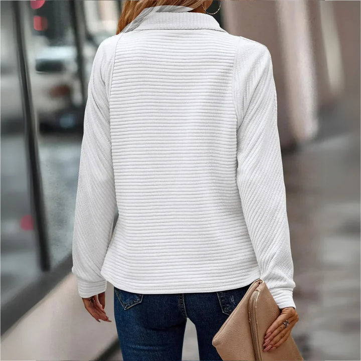 Helena - Ribbed Long-Sleeve Sweater