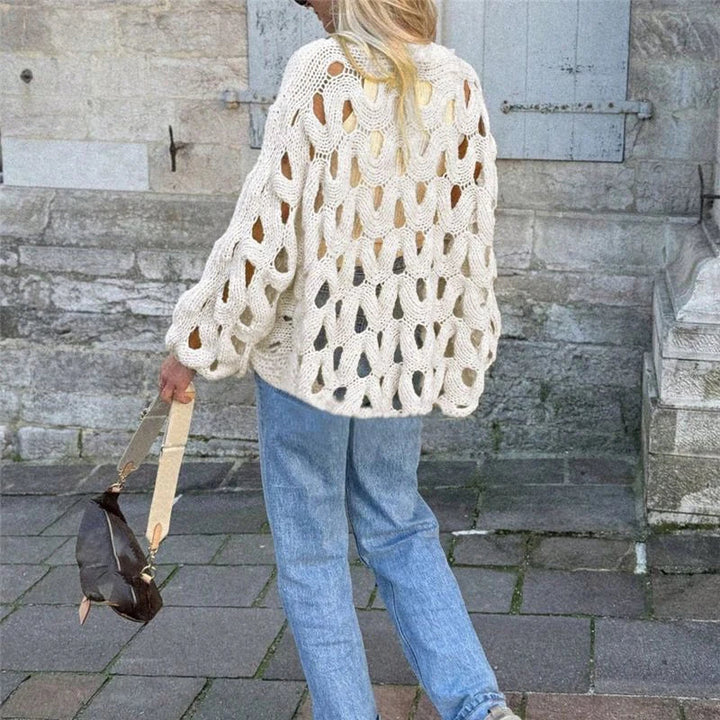 Aiyana – Effortless Chic Open-Knit Sweater